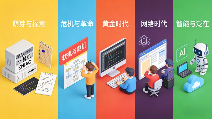 软件开发的历史 从算盘时代到AI时代的演进